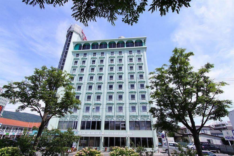 โรงแรมซุวะ เลคไซด์ ภายนอก รูปภาพ